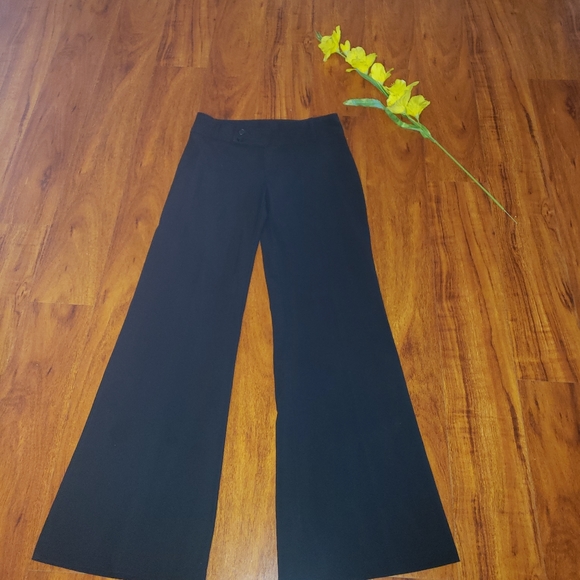 Just In: Black Chic Career Flare Pants - Picture 4 of 7